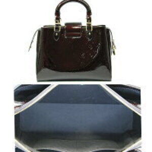 Louis Vuitton Purple Handbag Melrose Amarante Vernis Avenue